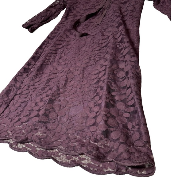 Garnet Hill Boheme Easy Lace Dress size 10 - Picture 3 of 13